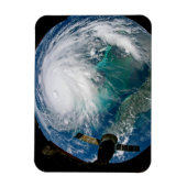 Uitzicht van Orkaan Dorian. Magneet (Verticaal)