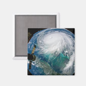 Uitzicht van Orkaan Dorian. Magneet (Voorkant / Achterkant)