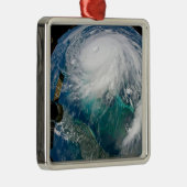 Uitzicht van Orkaan Dorian. Metalen Ornament (Rechts)