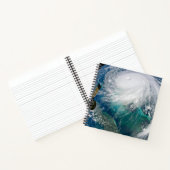 Uitzicht van Orkaan Dorian. Notitieboek (Binnen)