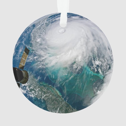 Uitzicht van Orkaan Dorian. Ornament (achterkant)