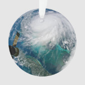 Uitzicht van Orkaan Dorian. Ornament (voorkant)