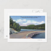 Uitzicht van Otter Creek Viaduct, Chamclear Mt. Briefkaart (Voorkant / Achterkant)