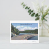 Uitzicht van Otter Creek Viaduct, Chamclear Mt. Briefkaart (Staand voorkant)