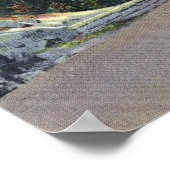 Uitzicht van Otter Creek Viaduct, Chamclear Mt. Poster (Hoek)