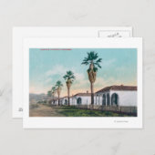 Uitzicht van Palm Row Calistoga, CA Briefkaart (Voorkant / Achterkant)