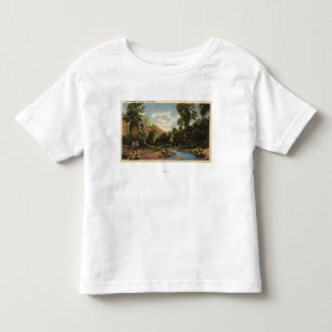 Uitzicht van Palm Springs Canyon Kinder Shirts