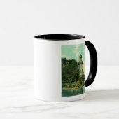 Uitzicht van Palmer Park LighthouseDetroit, MI Mok (Voorkant rechts)