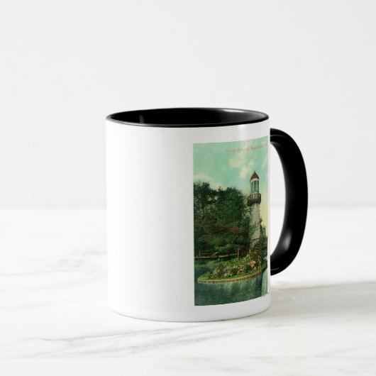 Uitzicht van Palmer Park LighthouseDetroit, MI Mok (Voorkant rechts)