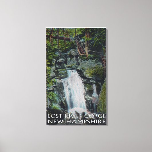 Uitzicht van Paradise Herfsten Canvas Afdruk (Voorkant)