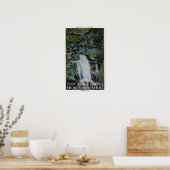 Uitzicht van Paradise Herfsten Poster (Keuken)