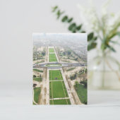 Uitzicht van Parijs Briefkaart (Staand voorkant)