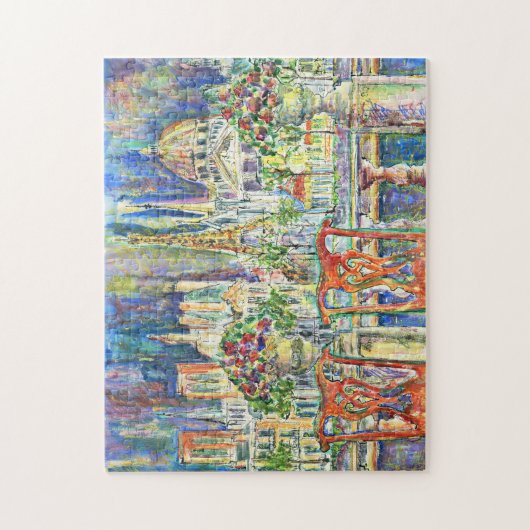 Uitzicht van Parijs Legpuzzel (Verticaal)