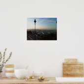 Uitzicht van Parijs Poster (Keuken)