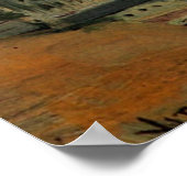 Uitzicht van Parijs van Montmartre door Vincent va Poster (Hoek)