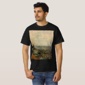 Uitzicht van Parijs van Montmartre door Vincent va T-shirt (Voorkant volledig)