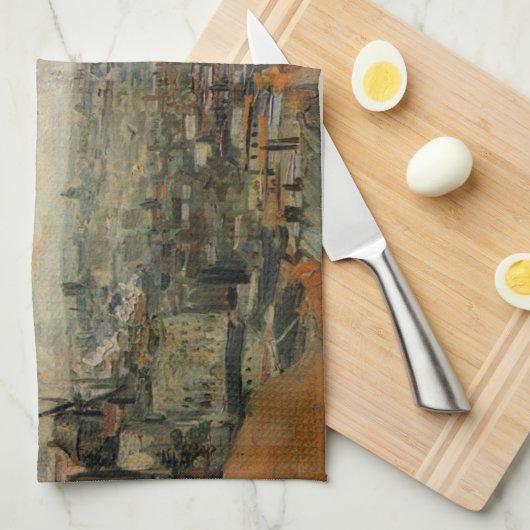 Uitzicht van Parijs van Montmartre door Vincent va Theedoek (Quarter Fold)