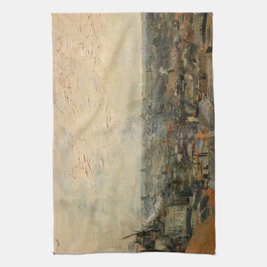 Uitzicht van Parijs van Montmartre door Vincent va Theedoek (Verticaal)