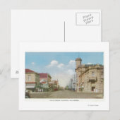 Uitzicht van Park Street Alameda, CA 2 Briefkaart (Voorkant / Achterkant)