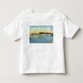 Uitzicht van Perkins Cove Kinder Shirts (Voorkant)