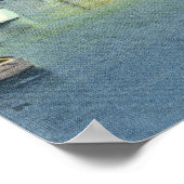 Uitzicht van Perkins Cove Poster (Hoek)