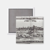 Uitzicht van Perpignan, Zuid-Frankrijk, c.1645 Magneet (Voorkant / Achterkant)