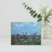Uitzicht van Perth uit een havenmoerashok Briefkaart (Staand voorkant)
