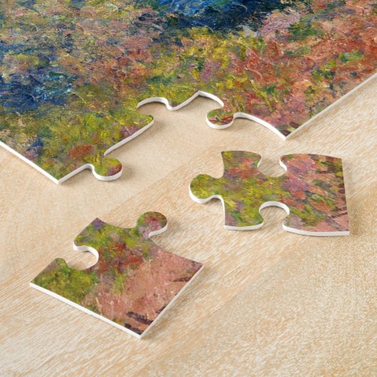 Uitzicht van Pet D'Antibes Monet Fine Art Legpuzzel (Zijkant)