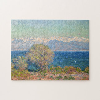 Uitzicht van Pet D'Antibes Monet Fine Art Legpuzzel