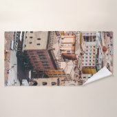 Uitzicht van Piazza Maggiore Square en San Petr Badhanddoek (Badhanddoek)