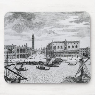Uitzicht van Piazza San Marco uit de Bacino, Venet Muismat