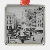 Uitzicht van Piccadilly Circus, c. 1900 Metalen Ornament (Voorkant)