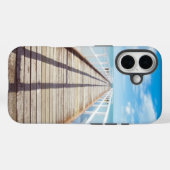 Uitzicht van Pier Over Zee Case-Mate iPhone Case (Achterkant (horizontaal))