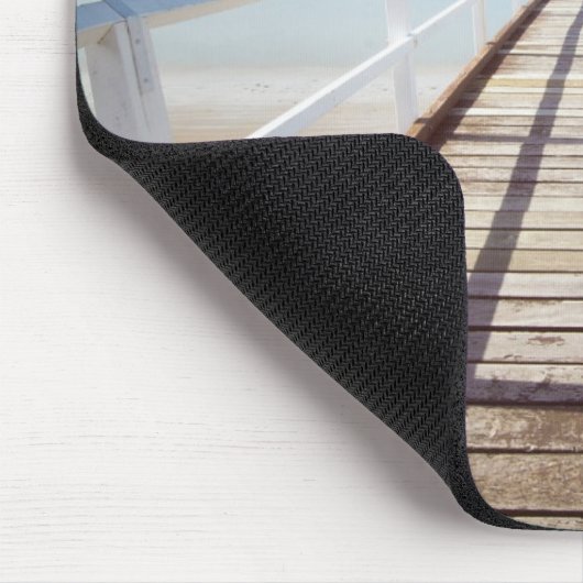 Uitzicht van Pier over Zee Muismat (Hoek)