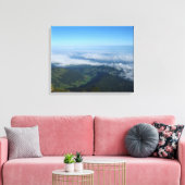 Uitzicht van Pilatus, Alpen Canvas Afdruk (Insitu (Woonkamer))