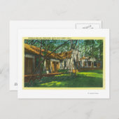 Uitzicht van Pioneer Town in Big Trees Park Briefkaart (Voorkant / Achterkant)