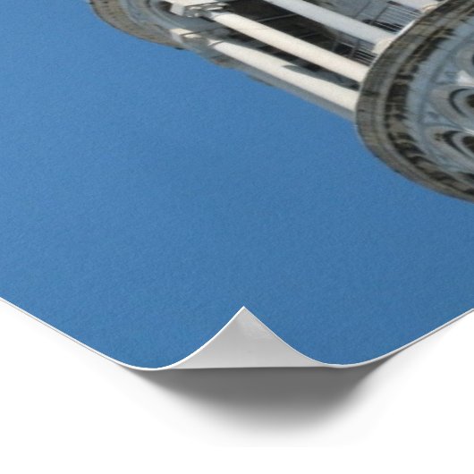 Uitzicht van Pisa Poster (Hoek)