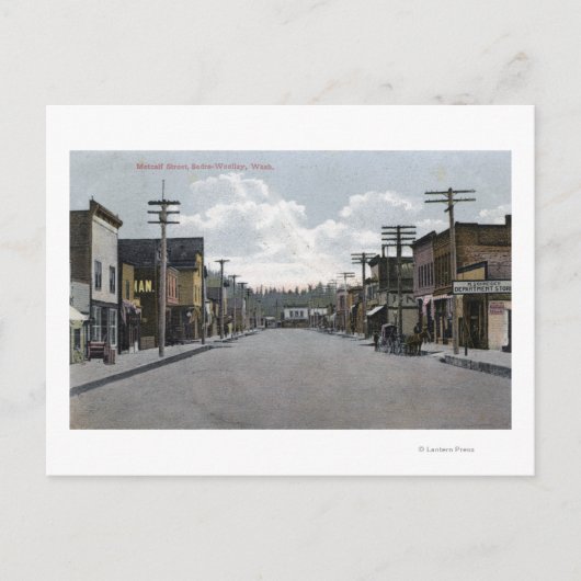 Uitzicht van Plaza, Tahquitz Canyon Briefkaart (Voorkant)