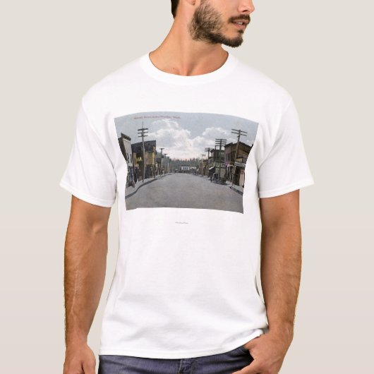 Uitzicht van Plaza, Tahquitz Canyon T-shirt (Voorkant)