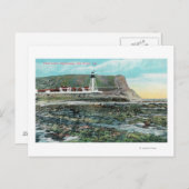 Uitzicht van Point Loma Lighthouse San Diego, CA Briefkaart (Voorkant / Achterkant)