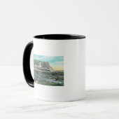 Uitzicht van Point Loma Lighthouse San Diego, CA Mok (Voorkant links)