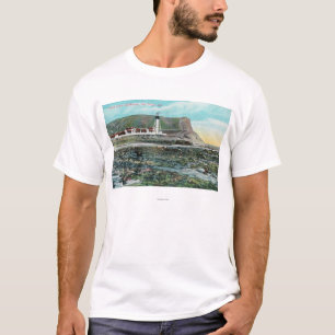 Uitzicht van Point Loma Lighthouse San Diego, CA T-shirt