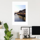 Uitzicht van Ponte Vecchio Poster (Thuiskantoor)