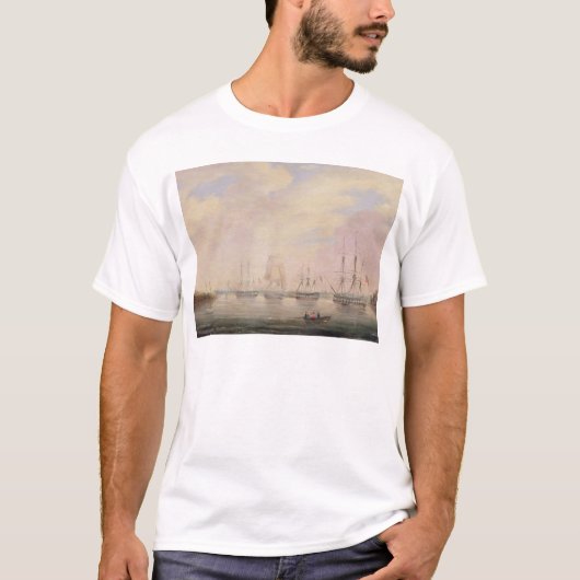 Uitzicht van Port Adelaide, Zuid-Australië T-shirt (Voorkant)