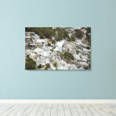 Uitzicht van Port-au-Prince, Haïti Canvas Afdruk (Insitu (Houten vloer))
