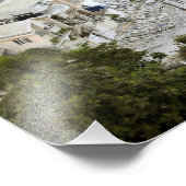 Uitzicht van Port-au-Prince, Haïti Foto Afdruk (Hoek)