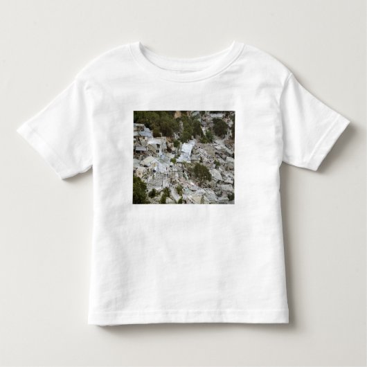 Uitzicht van Port-au-Prince, Haïti Kinder Shirts (Voorkant)