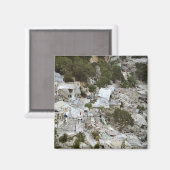 Uitzicht van Port-au-Prince, Haïti Magneet (Voorkant / Achterkant)