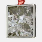 Uitzicht van Port-au-Prince, Haïti Metalen Ornament (Links)