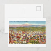 Uitzicht van Portland, Oregon, Briefkaart (Voorkant / Achterkant)